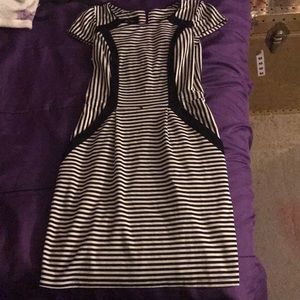 black and white very formal dress